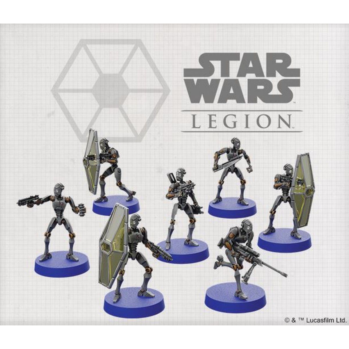 Star Wars - Legion Miniatures Game - BX-series Droid Commandos Unit ...